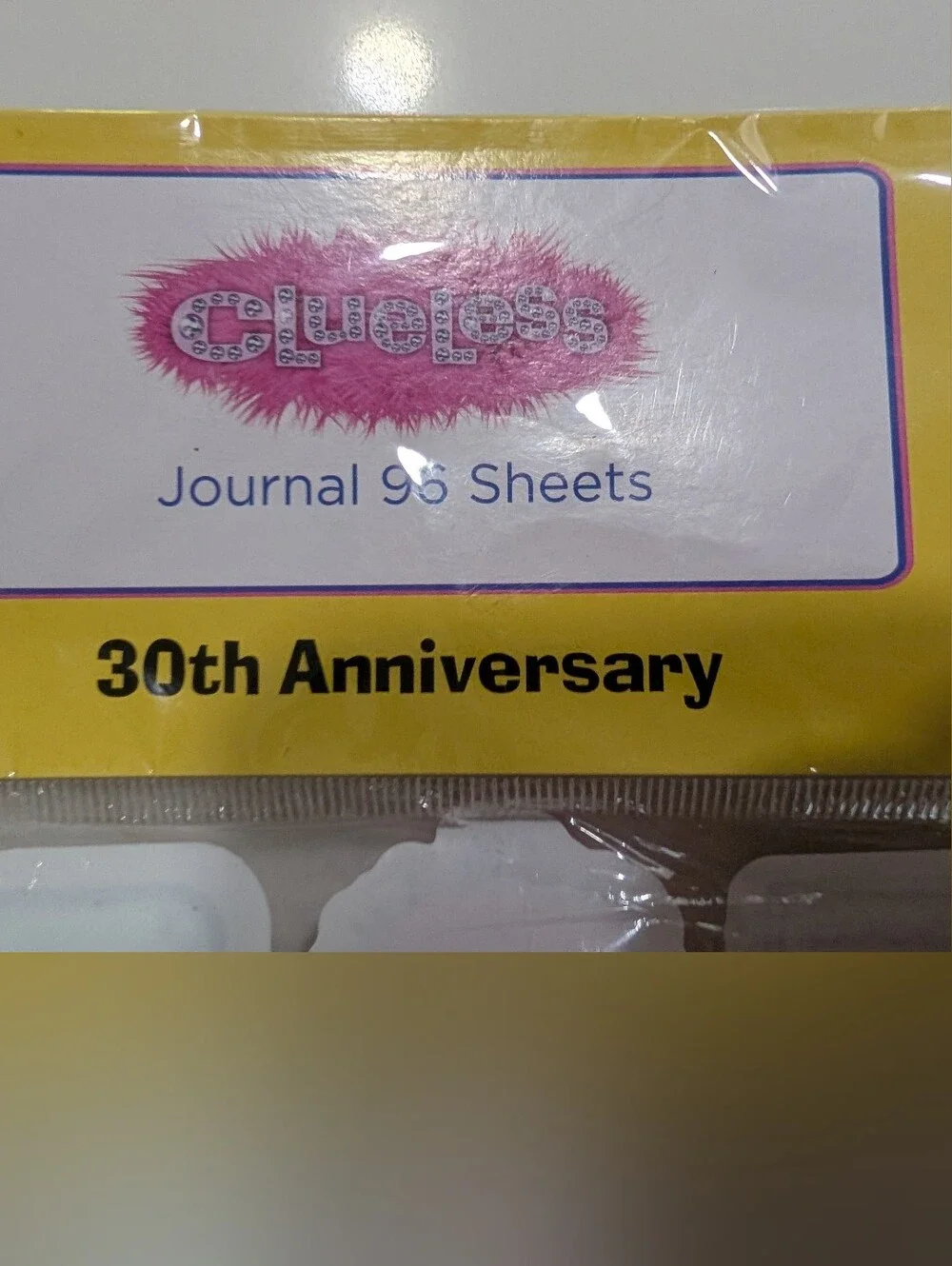 CLUELESS Pink Spiral Notebook - 30th Anniversary